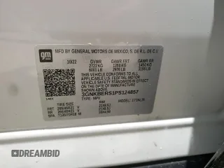 2023 Chevrolet Blazer RS with VIN 3GNKBERS1PS124857, listed as a Copart auction lot 61958325 with 37,226 mi miles and Non repairable. Bid and sale history available at DreamBid. Image 14.