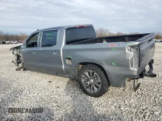 2025 Chevrolet Silverado 1500 with VIN 3GCPKKEK1SG119365, listed as a Copart auction lot 43724235 with 3,439 mi miles and Salvage Title. Bid and sale history available at DreamBid. Image 2.