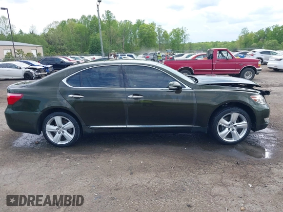 2010 Lexus LS 460 with VIN JTHBL5EF7A5101193, listed as a IAAI auction lot 42091723 with 116,096 mi miles and . Bid and sale history available at DreamBid. Image 13.