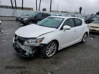 2012 Lexus CT 200h z VIN JTHKD5BH9C2080211, wystawiony jako Copart lot #47530625 z przebiegiem 114 971 mil mil oraz Szkody całkowita. Historia ofert i sprzedaży dostępna na DreamBid. Obrazek 1.