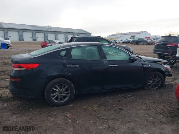 2020 Kia Optima LX with VIN 5XXGT4L33LG384944, listed as a IAAI auction lot 41464556 with 116,412 mi miles. Bid and sale history available at carsss.com. Image 14.