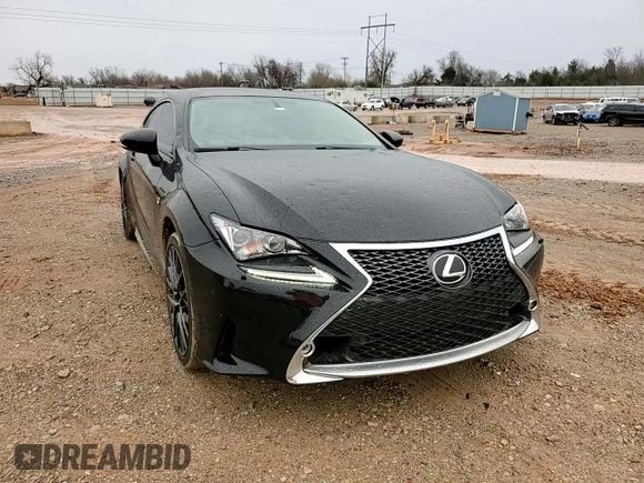 2017 Lexus RC with VIN JTHSM5BC4H5002509, listed as a Copart auction lot 86573324 with 65,743 mi miles and Salvage Title. Bid and sale history available at carsss.com. Image 10.