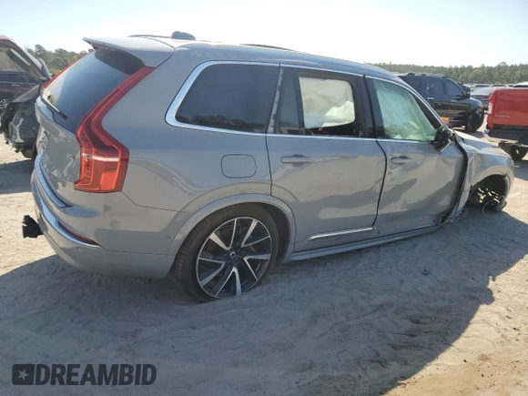 2024 Volvo XC90 Plus Bright Theme with VIN YV4L12PEXR1236571, listed as a Copart auction lot 74914254 with 4,165 mi miles and Salvage Title. Bid and sale history available at DreamBid. Image 3.