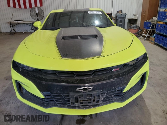 2019 Chevrolet Camaro 1SS z VIN 1G1FF1R7XK0144813, wystawiony jako Copart lot #49636735 z przebiegiem 51 604 mil mil oraz Szkoda całkowita • Salvage title. Historia ofert i sprzedaży dostępna na DreamBid. Obrazek 5.