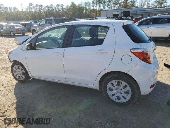 2014 Toyota Yaris L with VIN VNKKTUD32EA008556, listed as a Copart auction lot 80899304 with 0 mi miles and Salvage Title. Bid and sale history available at carsss.com. Image 2.