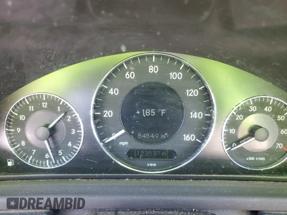2007 Mercedes-Benz CLK 350 with VIN WDBTJ56H77F232444, listed as a Copart auction lot 77906264 with 123,537 mi miles and Clean title. Bid and sale history available at DreamBid. Image 9.
