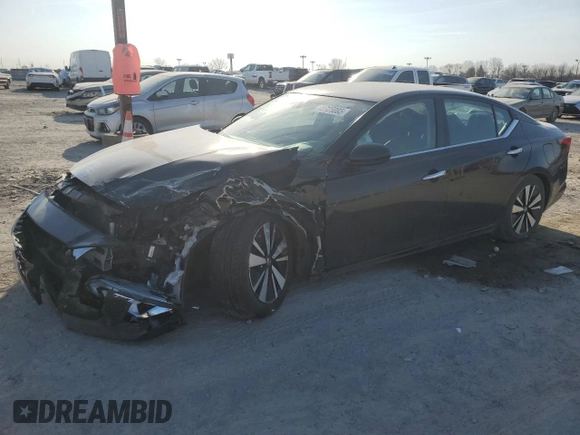 2021 Nissan Altima SV with VIN 1N4BL4DV2MN351665, listed as a Copart auction lot 48725085 with 93,568 mi miles and Salvage title. Bid and sale history available at DreamBid. Image 1.