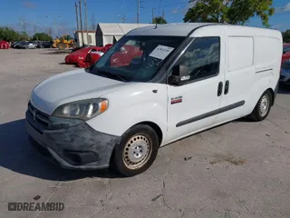 2016 Ram ProMaster City Cargo Van Tradesman with VIN ZFBERFAT9G6B75786, listed as a IAAI auction lot 41852259 with 84,430 mi miles. Bid and sale history available at carsss.com. Image 2.
