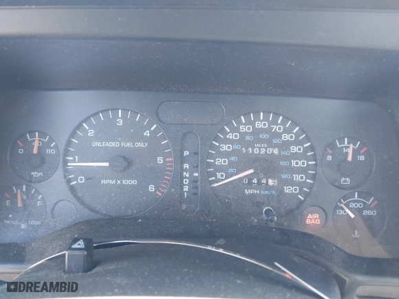1996 Dodge Ram 1500 with VIN 1B7HC16YXTS701778, listed as a IAAI auction lot 41753120 with 110,204 mi miles. Bid and sale history available at carsss.com. Image 7.