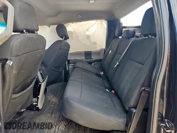 2018 Ford F-150 XL with VIN 1FTEW1E57JFC39493, listed as a Copart auction lot 61781395 with 129,871 mi miles and Salvage title. Bid and sale history available at DreamBid. Image 10.