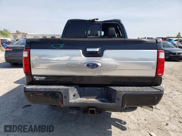 2013 Ford F-250 XL with VIN 1FT7W2BT9DEB69071, listed as a Copart auction lot 62896665 with 119,048 mi miles and Salvage title. Bid and sale history available at DreamBid. Image 6.