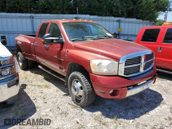 2006 Dodge 3500 SLT with VIN 3D7MX48CX6G279261, listed as a Copart auction lot 58109754 with 243,342 mi miles and Non repairable. Bid and sale history available at DreamBid. Image 4.