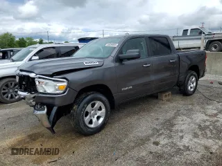 2020 Ram 1500 Big Horn with VIN 1C6RRFFG5LN120587, listed as a Copart auction lot 55359005 with 127,860 mi miles and Salvage title. Bid and sale history available at DreamBid. Image 1.