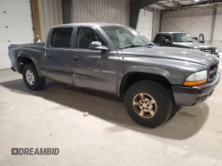 2002 Dodge Dakota Sport with VIN 1B7HG38N02S587775, listed as a Copart auction lot 53423675 with 188,900 mi miles and Salvage Title. Bid and sale history available at carsss.com. Image 4.