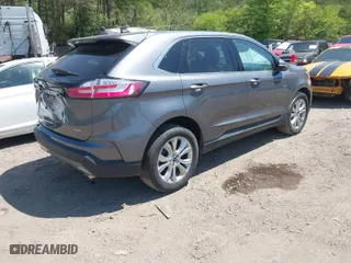 2022 Ford Edge Titanium with VIN 2FMPK4K9XNBB05741, listed as a IAAI auction lot 42033841 with 41,726 mi miles. Bid and sale history available at carsss.com. Image 4.