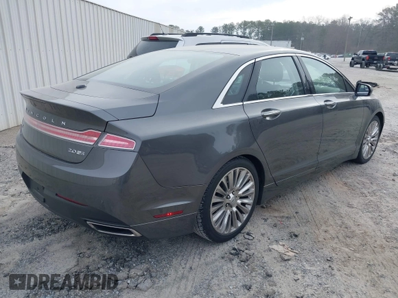 2015 Lincoln MKZ with VIN 3LN6L2J9XFR623933, listed as a IAAI auction lot 41799821 with 85,388 mi miles and . Bid and sale history available at DreamBid. Image 4.