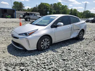 2019 Toyota Prius LE with VIN JTDL9RFUXK3001532, listed as a Copart auction lot 55640085 with 114,477 mi miles and Salvage title. Bid and sale history available at DreamBid. Image 1.