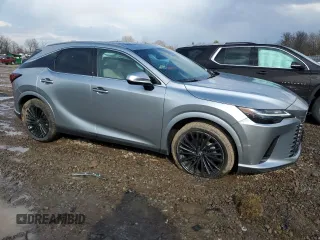 2024 Lexus RX with VIN 2T2BAMCA2RC079588, listed as a Copart auction lot 50391585 with 8,010 mi miles and Salvage Title. Bid and sale history available at carsss.com. Image 4.