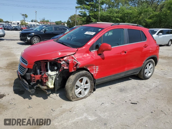 2015 Chevrolet Trax LT with VIN KL7CJLSB2FB173961, listed as a Copart auction lot 70960844 with 68,226 mi miles and Salvage Title. Bid and sale history available at carsss.com. Image 1.