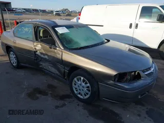 2003 Chevrolet Impala with VIN 2G1WF52E839335377, listed as a IAAI auction lot 41774917 with 189,350 mi miles and . Bid and sale history available at DreamBid. Image 1.