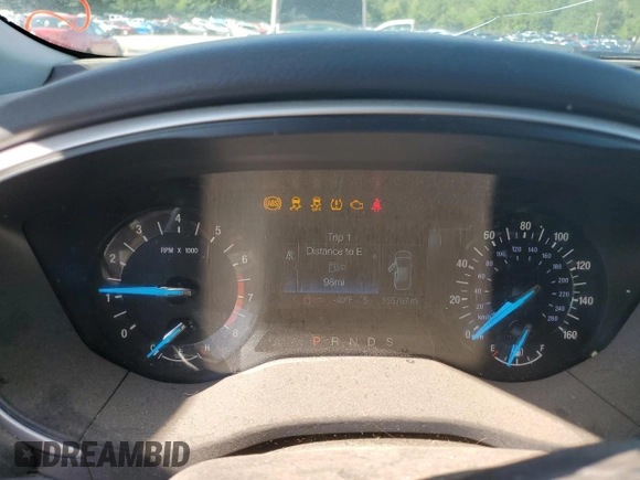 2015 Ford Fusion SE with VIN 1FA6P0H77F5115316, listed as a Copart auction lot 59480225 with 155,767 mi miles and Salvage title. Bid and sale history available at DreamBid. Image 9.