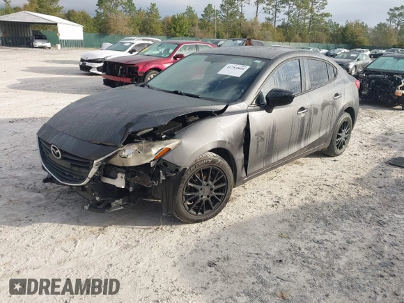 2015 Mazda 3 i SV with VIN JM1BM1T79F1246799, listed as a IAAI auction lot 41785860 with 109,760 mi miles. Bid and sale history available at carsss.com. Image 2.