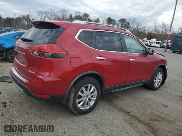 2017 Nissan Rogue S with VIN JN8AT2MV5HW264468, listed as a Copart auction lot 46550275 with 74,006 mi miles and Salvage Title. Bid and sale history available at carsss.com. Image 3.