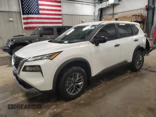 2023 Nissan Rogue S with VIN 5N1BT3ABXPC918344, listed as a Copart auction lot 55442785 with 19,344 mi miles and Salvage title. Bid and sale history available at DreamBid. Image 1.