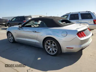 2015 Ford Mustang GT Premium with VIN 1FATP8FF4F5330308, listed as a Copart auction lot 52391415 with 75,225 mi miles and Salvage Title. Bid and sale history available at DreamBid. Image 2.