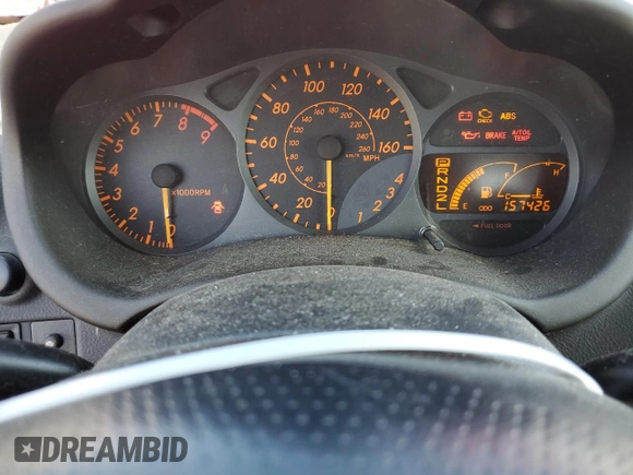 2003 Toyota Celica GTS with VIN JTDDY32T530068964, listed as a Copart auction lot 89280355 with 157,426 mi miles and Salvage Title. Bid and sale history available at carsss.com. Image 9.