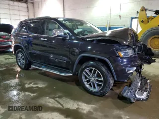 2018 Jeep Grand Cherokee Sterling Edition with VIN 1C4RJFBG0JC400464, listed as a Copart auction lot 48332654 with 0 mi miles and Salvage Title. Bid and sale history available at carsss.com. Image 4.