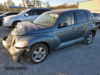 2002 Chrysler PT Cruiser Limited with VIN 3C8FY68B72T334753, listed as a Copart auction lot 78596014 with 77,954 mi miles and Salvage Title. Bid and sale history available at DreamBid. Image 1.