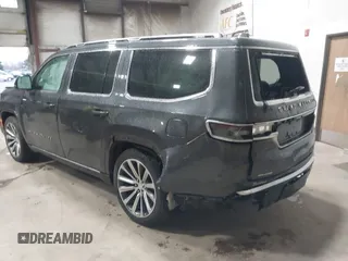 2022 Jeep Grand Wagoneer Series I with VIN 1C4SJVEJ2NS113397, listed as a IAAI auction lot 41943632 with 21,255 mi miles and . Bid and sale history available at DreamBid. Image 3.