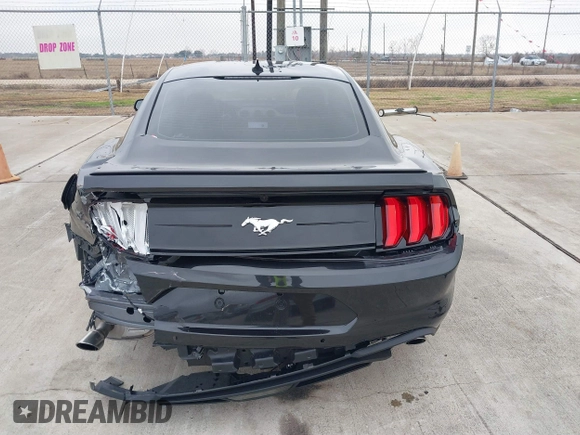 2022 Ford Mustang EcoBoost with VIN 1FA6P8TH5N5130619, listed as a IAAI auction lot 41397659 with 16,836 mi miles. Bid and sale history available at carsss.com. Image 16.