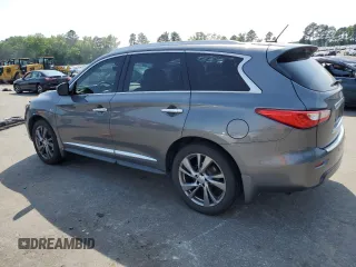 2015 Infiniti QX60 with VIN 5N1AL0MM4FC512128, listed as a Copart auction lot 57683725 with 148,406 mi miles and Salvage title. Bid and sale history available at DreamBid. Image 2.