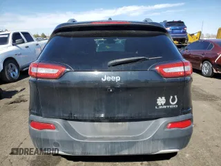 2017 Jeep Cherokee Limited with VIN 1C4PJLDB4HW516170, listed as a Copart auction lot 48109865 with 151,647 mi miles and Salvage Title. Bid and sale history available at carsss.com. Image 6.