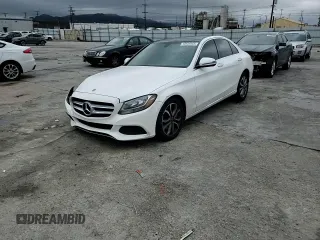 2018 Mercedes-Benz C with VIN WDDWF4JB1JR401947, listed as a Copart auction lot 48956665 with 93,467 mi miles and Salvage Title. Bid and sale history available at carsss.com. Image 11.