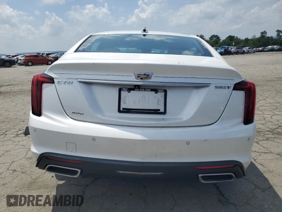 2020 Cadillac CT5 Premium Luxury с VIN 1G6DT5RK4L0127464, выставлен на аукционе Copart как лот 63096805 с пробегом 22 380 миль миль и Списание • Salvage title. История ставок и продаж доступна на DreamBid. Изображение 6.