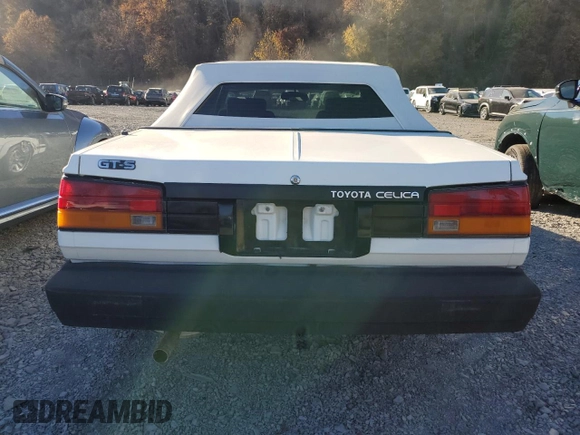 1985 Toyota Celica GTS with VIN JT5RA65K1F4055412, listed as a Copart auction lot 79221624 with 97,017 mi miles and Salvage Title. Bid and sale history available at carsss.com. Image 6.