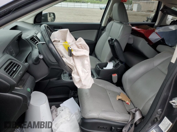 2015 Honda CR-V EX-L with VIN 2HKRM4H76FH661239, listed as a Copart auction lot 51738454 with 117,141 mi miles and Salvage Title. Bid and sale history available at carsss.com. Image 7.