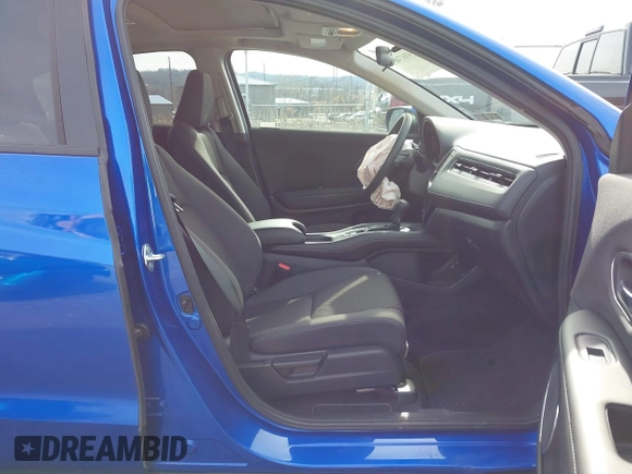 2022 Honda HR-V EX with VIN 3CZRU6H55NM734940, listed as a IAAI auction lot 41617485 with 19,860 mi miles. Bid and sale history available at carsss.com. Image 5.