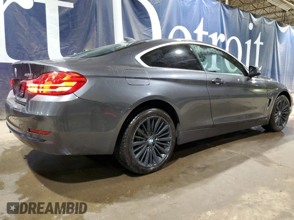 2016 BMW 4 Series 428i xDrive with VIN WBA3N9C52GK249454, listed as a Copart auction lot 42337855 with 81,018 mi miles and Clean Title. Bid and sale history available at carsss.com. Image 3.