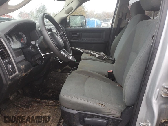 2015 Ram 1500 Tradesman with VIN 1C6RR7KT8FS503034, listed as a Copart auction lot 80036014 with Not provided miles and Salvage title. Bid and sale history available at DreamBid. Image 7.