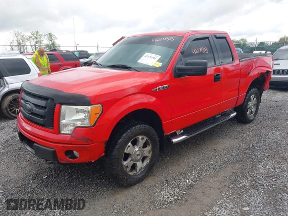 2009 Ford F-150 STX with VIN 1FTRX14W79FA50699, listed as a IAAI auction lot 42171303 with 178,751 mi miles and . Bid and sale history available at DreamBid. Image 17.