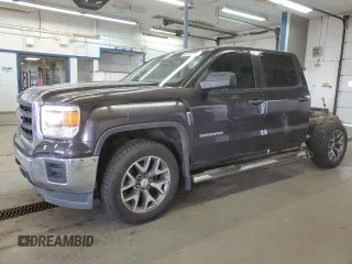 2014 GMC Sierra 1500 with VIN 3GTU2TEC7EG516097, listed as a Copart auction lot 54197155 with 124,304 mi miles and Salvage Title. Bid and sale history available at carsss.com. Image 1.