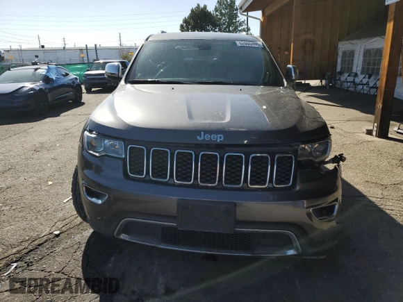 2018 Jeep Grand Cherokee Limited with VIN 1C4RJFBG5JC488542, listed as a Copart auction lot 52099495 with 57,305 mi miles and Salvage Title. Bid and sale history available at DreamBid. Image 5.