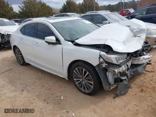 2018 Acura TLX w/Advance Pkg with VIN 19UUB2F76JA002621, listed as a IAAI auction lot 41706667 with 95,655 mi miles. Bid and sale history available at carsss.com. Image 1.