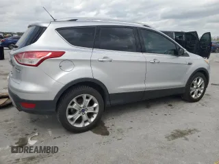 2014 Ford Escape Titanium with VIN 1FMCU0JX8EUB61768, listed as a Copart auction lot 51996795 with 102,360 mi miles and Clean Title. Bid and sale history available at carsss.com. Image 3.