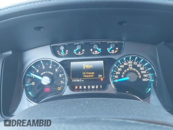 2014 Ford F-150 XL with VIN 1FTFW1ET7EFA61769, listed as a IAAI auction lot 41669656 with 119,198 mi miles and . Bid and sale history available at DreamBid. Image 7.