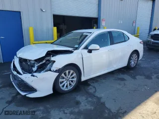 2019 Toyota Camry LE with VIN 4T1B11HK2KU197892, listed as a Copart auction lot 44572765 with 81,262 mi miles and Salvage Title. Bid and sale history available at carsss.com. Image 1.